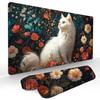 Romantic garden and cat Mouse Pad Large Computer Office Game Table Mats Rubber Anti-slip XXL mouse mat HDP Long Desk Pads