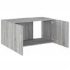 Wall Cabinet Gray Sonoma 80 x 39 x 40 cm Particleboard