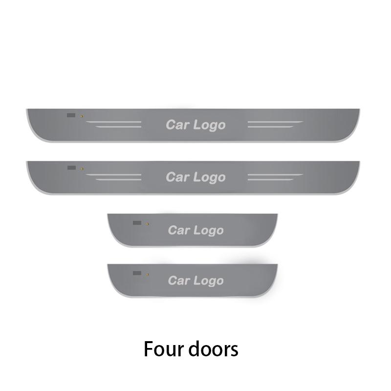 For Buick Lacrosse Envision Regal Veran GX GL6 8 Micro Century Flying Car LED Threshold Light pedal Decorative Atmosphere Light