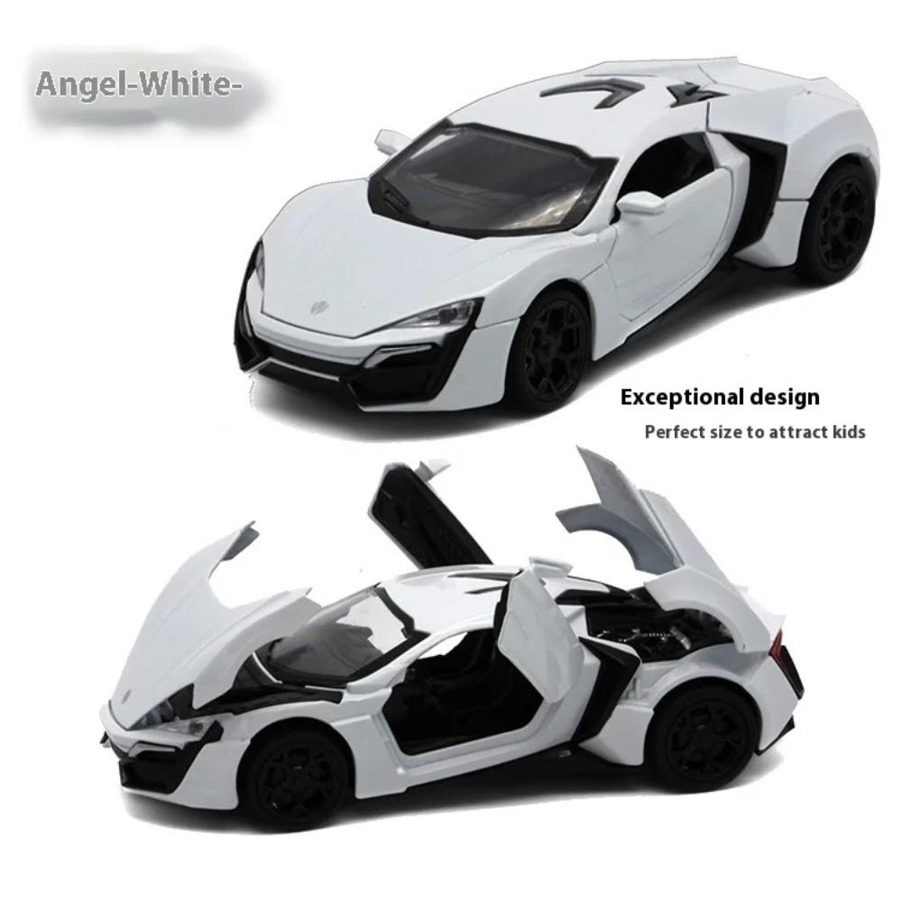 1/32 Scale Simulated Alloy Laiken Dubai Sports Car Model Car, with Sound and Light Children's Toys, Boys' Holiday Gift Ornaments