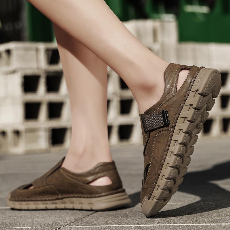 Fashion Summer casual men's shoes High quality trendy and comfortable styles Leisure office Outdoor comfortable beach Sandals 38-46 New