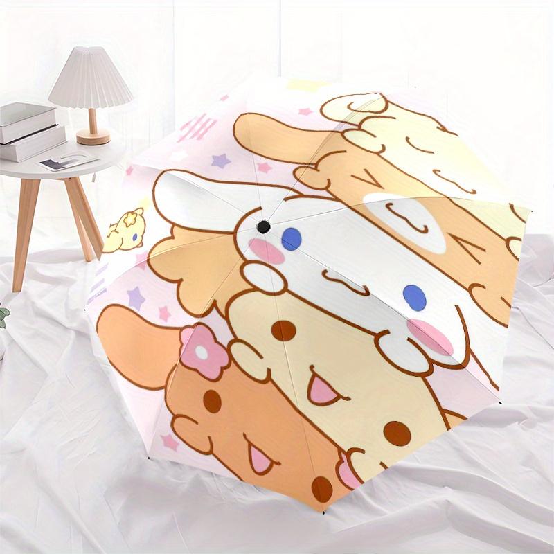 Jenga Cinnamoroll Automatic Opening and Closing Cartoon Umbrella - Suitable for Various Occasions, Outdoor Activities, Lightweight and Durable Automat