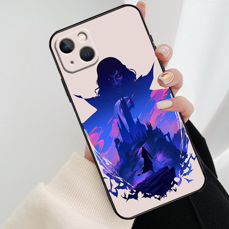 Castlevania Phone Case For iPhone 11 12 13 14 15 16 Pro Max Mini X XR XS Max Plus Cover Funda