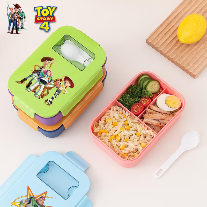 Discover Intime Unisex Kids Blue Lunchbox 1000Ml Toy Story Bento Lunch Box Food Box Packed Box Sheriff Woody Pride Buzz Lightyear Children Gttf