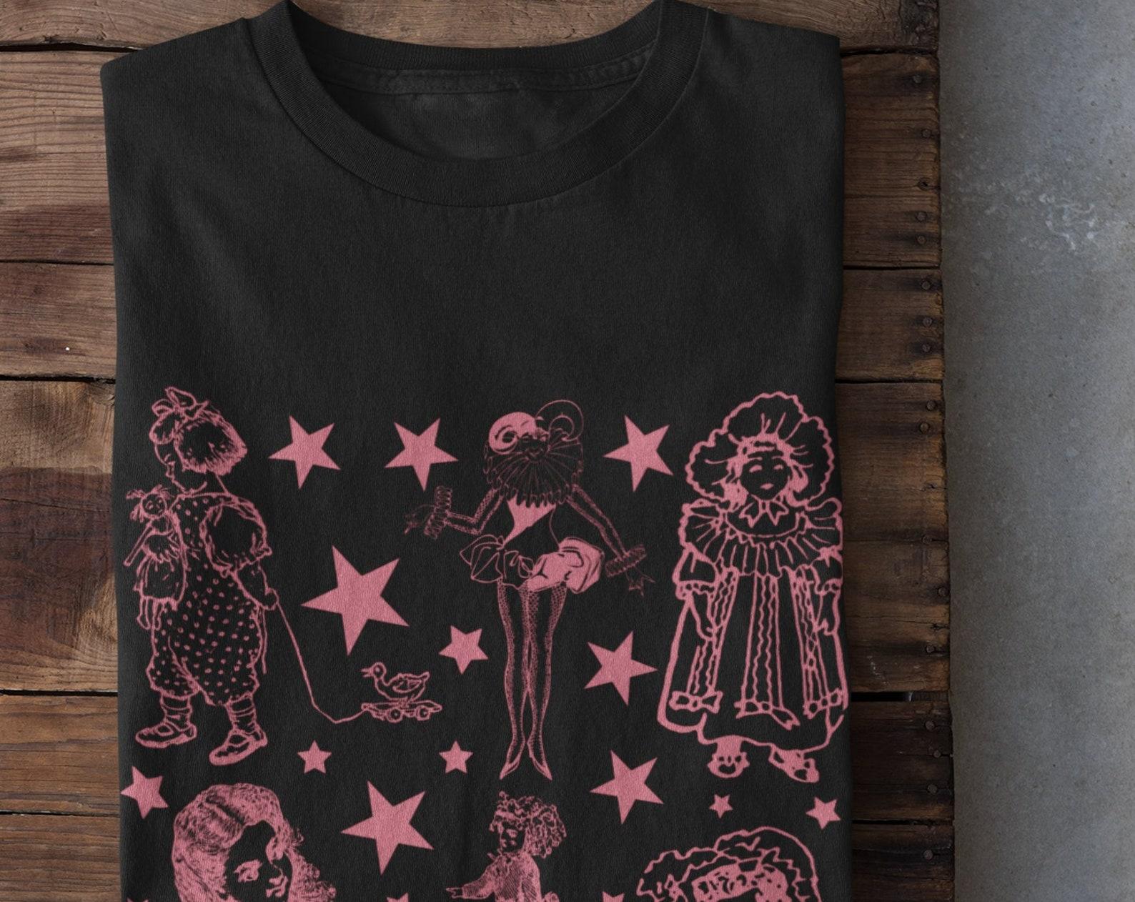 Clowncore Clothing, Pastel Goth Clothing, Alt Clothing, Weirdcore Clothing, Kidcore Clothing, Egirl Clothing, Mall Goth Clothes,Soft Grunge L