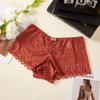 Amazing Sexy Panties Women Mid Waist Lace Thongs And G Strings Underwear High-quality Lingerie Hollow Out Transparent Int