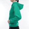 Champion Long Sleeve Techweave Script Logo 3LS Zip Hooded Sweatshirt Women's Water-Repellent WRAP-AIR (Green, CW-YG101)