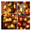 Guirlande lumineuse Halloween - AIMOONSA - 4 motifs décoratifs - 20 LED - 3 m - Étanche IP65