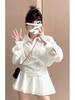 Women's White Shirt Dress - Autumn 2025 Korean Style Outfit