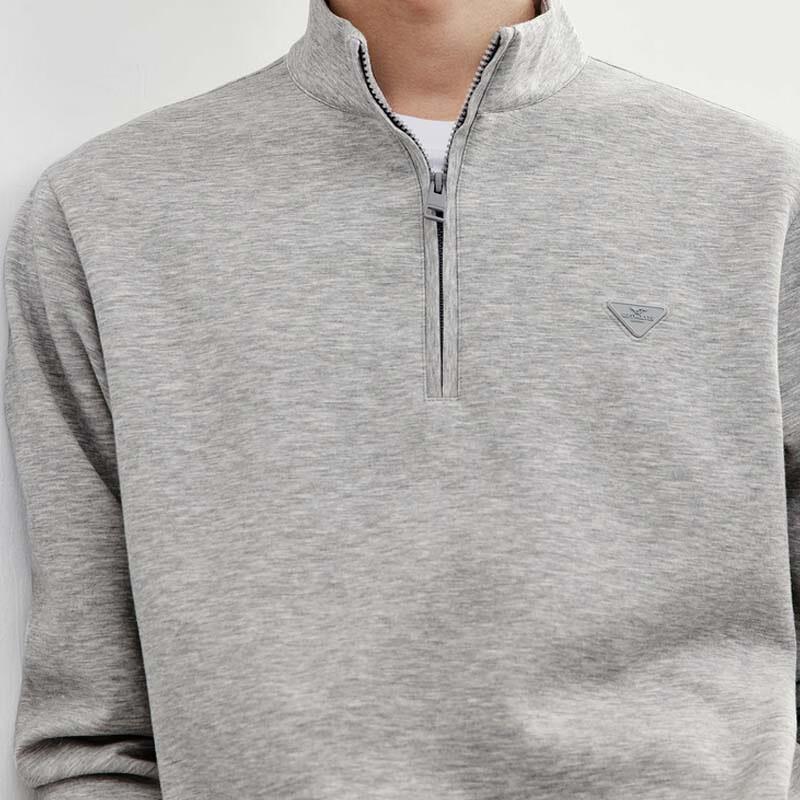 SEPTWOLVES Men's Autumn/Winter Stand-Collar Sweatshirt