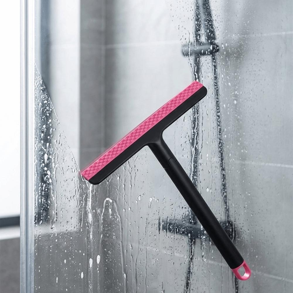 Plastic Short Handle Glass Wiper Multifunctional Tile Wiper Shower Squeegee Car Window