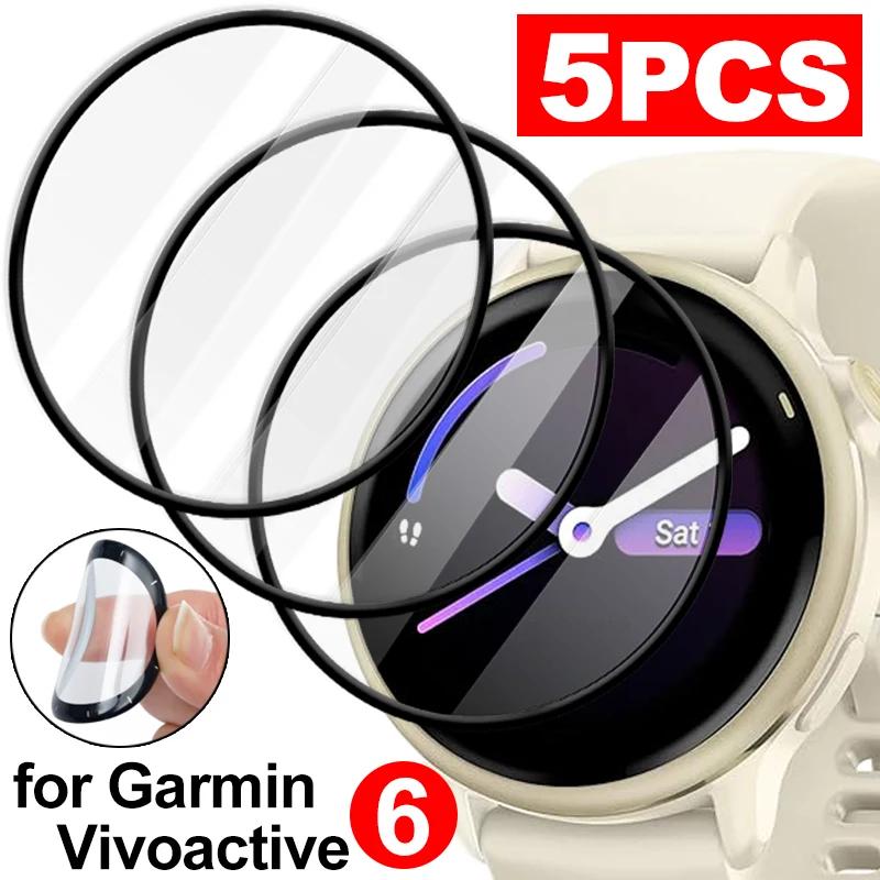 Für Garmin vivoactive 6 Displayschutzfolie Vollständige Abdeckung TPU Klarsichtfolie für Garmin vívoactive 6 Smartwatch Schutzhüllen
