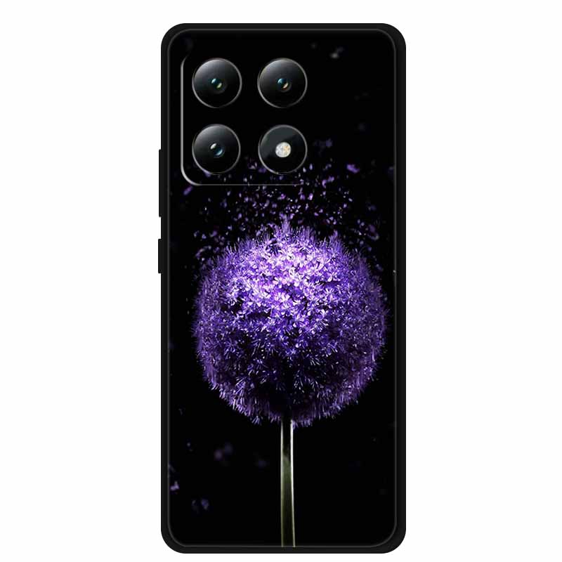 Handyhülle Für Xiaomi 15T Pro 5G Rückseite Hüllen Schwarzes Silikon Weiches Coque Für Xiaomi 15T 5G Hülle 15 T Pro 6,83" Fundas Schale