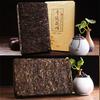 12 Years 1000g China Hunan Anhua Black Tea Handmade Brick Tea Fu Cha Green Food