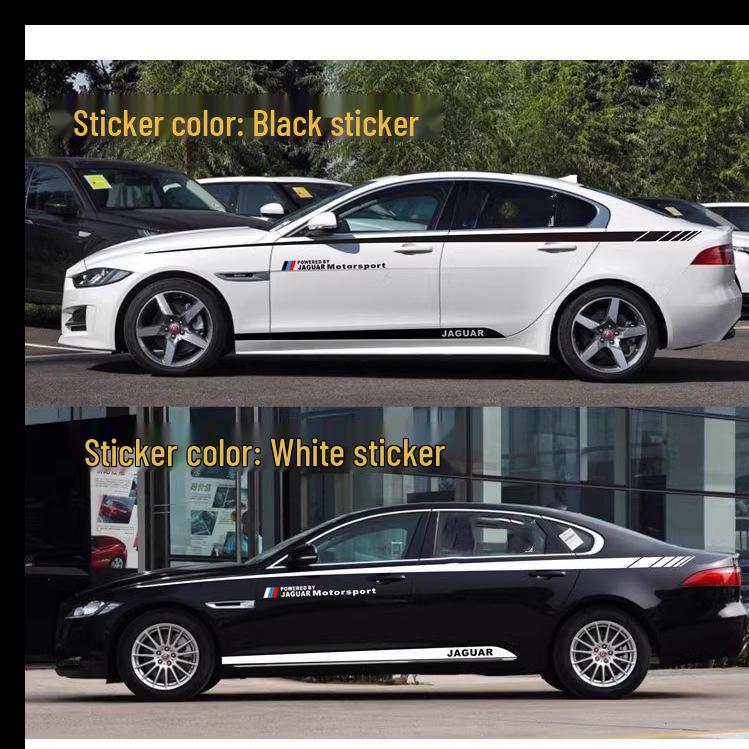 Jaguar XF/XJ/XE/XEL Egyedi Pinstripe Derékvonal & Küszöbdekoráció