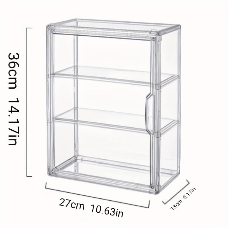 Multi-Use Display Storage Cabinet, Organizer for Action Figures, Cosmetics, Bags, Blind Boxes & Bathroom