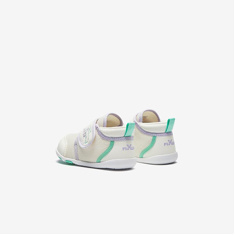 Anta Kids Synthetic Leather Fabric Trendy Fashion Non-Slip Anti-Kick Lightweight Shock Absorbing Low-Top Walking Shoes Baby shoes A22440069-3