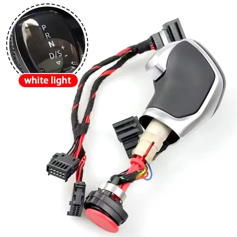 For VW MQB Platform Vehicles Car Gear Shift Knob Accessories Head Head Accessories Car Gear LED Gear Shift Modification Han B8R8