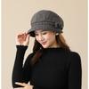 Fisherman Hat Ladies Season Plaid Mom Hat Thermal Basin Hat Top Hat Casual Versatile