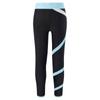 Girls Colorblock Leggings Close Fitting Stretchy Ice Skating Pants Sport Bottoms