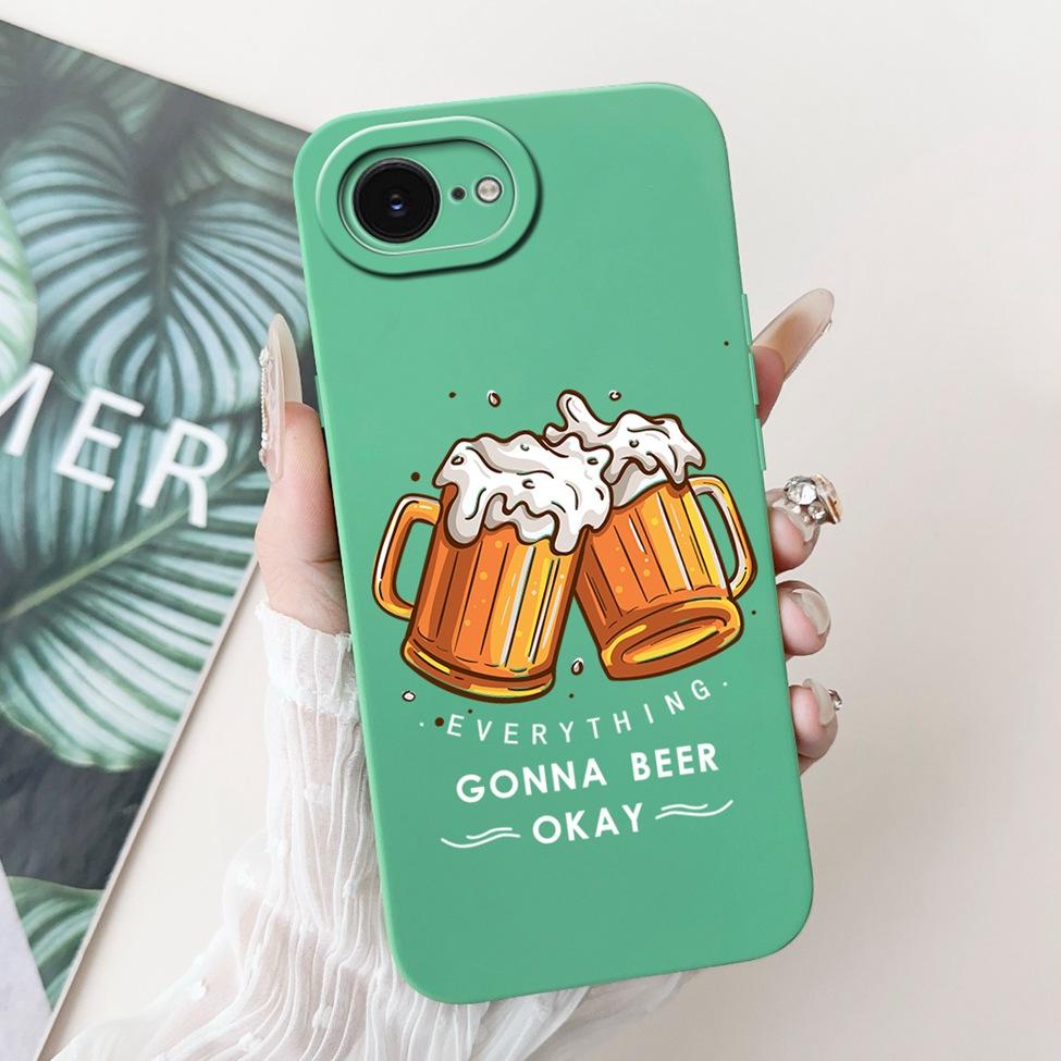 Funda For iPhone 16e A3212 A3409 A3410 A3408 Back Cover For iPhone 16e Case Silicone Fashion Luxury Cute Cartoon Cool Boys Girls