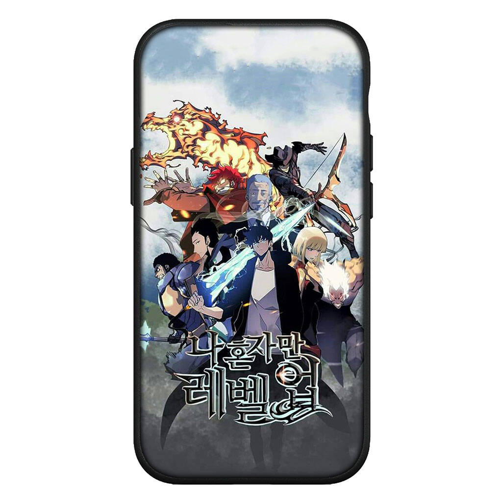 for Motorola Moto Edge 70 60 50 G54 G86 Samsung Galaxy S25 iPhone 17 16 15 Xiaomi Redmi Note 14 13 Pro Max Phone Case Anime Solo Leveling Arise Cover