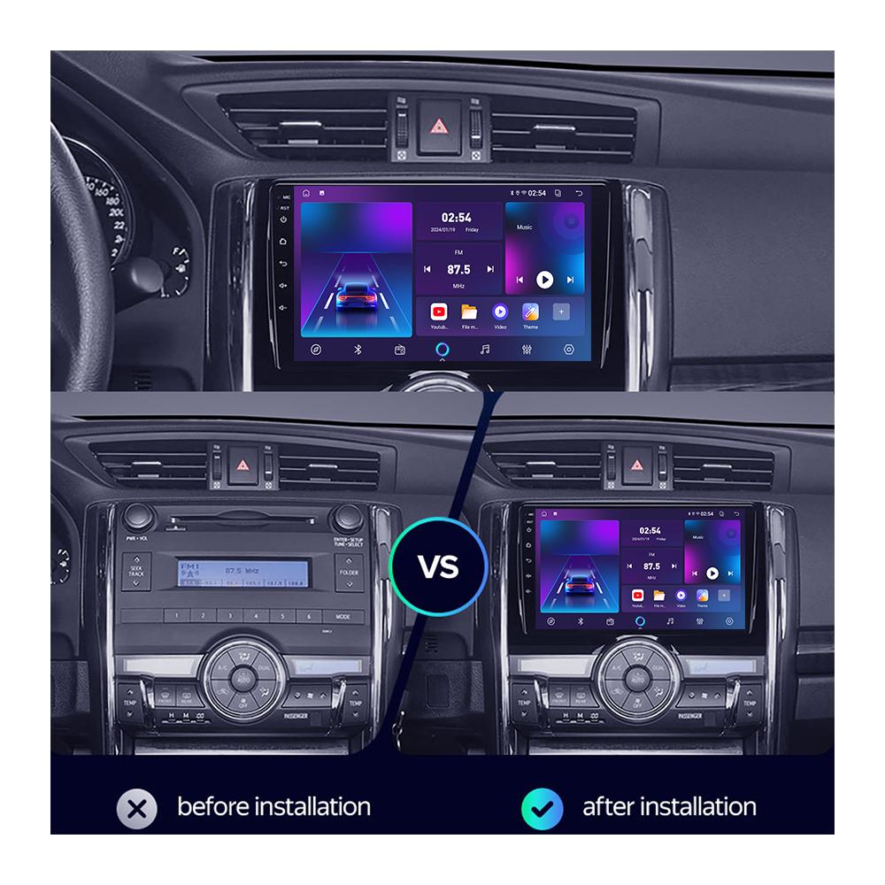 Android Car Radio For Toyota Mark 2 X130 2009-2019 Multimedia Player Head Unit Stereo GPS Navigation BT WIFI 1+16GB