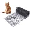 Anti-Cat Mat with Spikes - 2m Long Pet Repellent Mat for Garden, Fences, Sofa, Protect Plants from Cats & Dogs, Deterrent Mat with 8 Ground Anchors