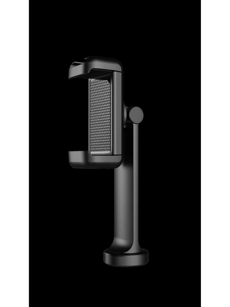 360° Rotating Phone Holder Clip for Tripod - Horizontal & Vertical Adjustment, Perfect for Live Broadcasts.