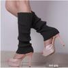 JK Women's Multi-Color Knitted Wool Leg Warmers for Autumn and Winter