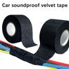 49/98Ft Electrical Insulating Tape Soundproof Heat-resistant 9-50MM Automotive Cable Harness Fabric Shock-absorbing Velvet Tape