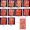 6pcs Rectangular Chinese New Year Red Envelope Hot Stamping Red Packet Household HongBao  2025