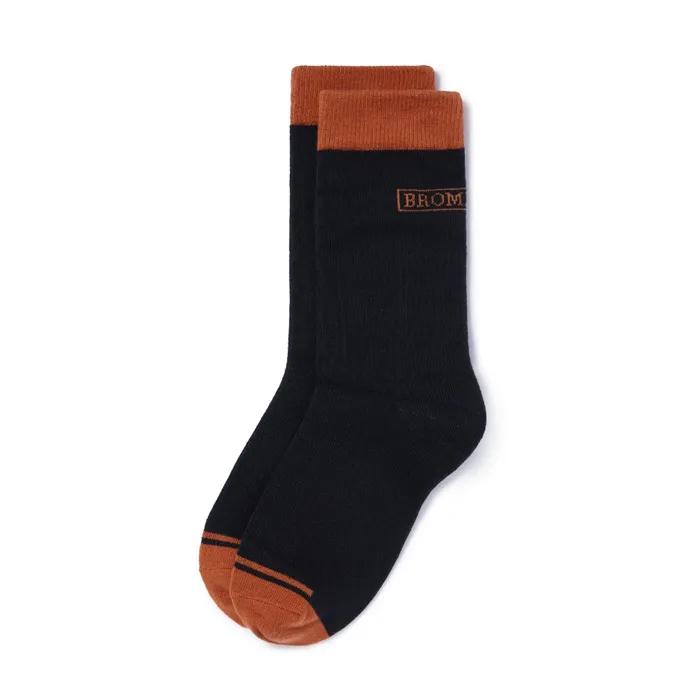 BROMPTON LOGO SOCKS - BLACK (P245ASO205)