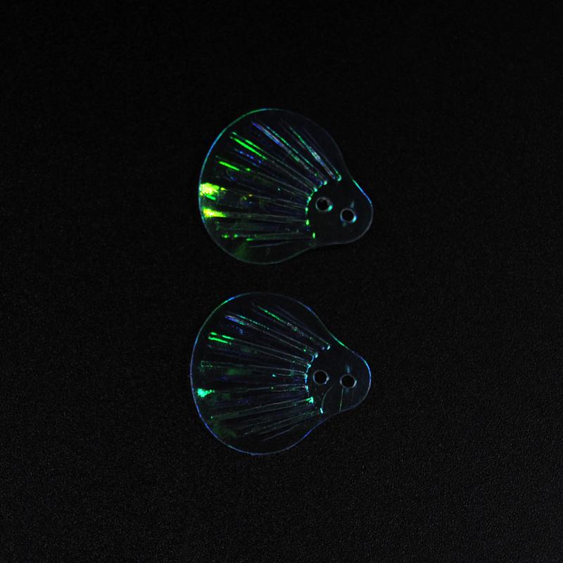 30 sztuk plastikowe perły Flash Spinner Blade miękka przynęta ryby skrzelowe wiązanie muchowe Streamer Shinning atraktor nowa łyżka wędkarska akcesoria