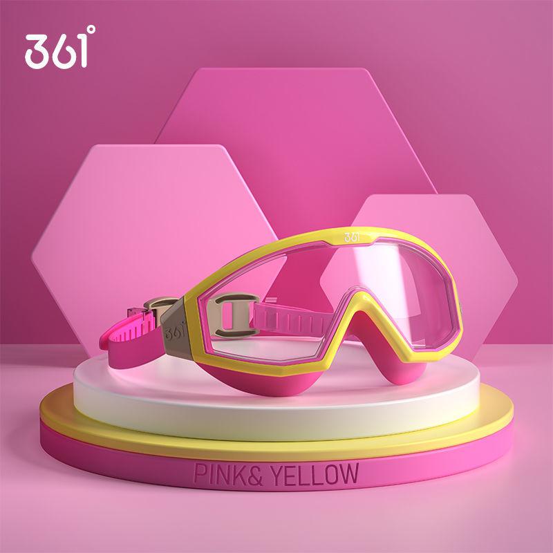 361 Swimming Goggles HD Waterproof Anti Fog Mirrored Adjustable Silicone Bath Glasses Professional Surf Equipment Beach Eyewear
