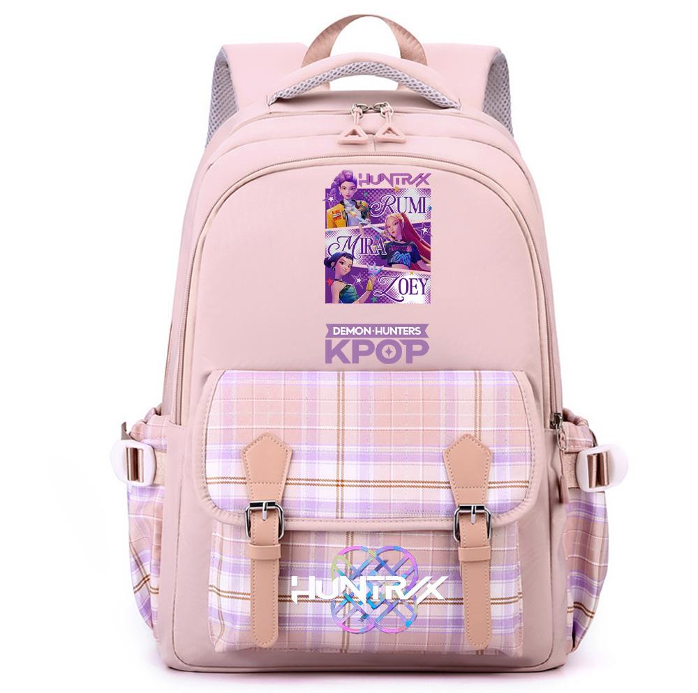 New Anime Cartoon K-Pop Printed Large Capacity Backpack for Teenger Student Girl Boy Schoolbag Bookbag Women Waterproof Travel Bag Mochila Kid Gift