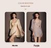 Damen Ice Silk Spitzen-Camisole & Morgenmantel Set – Sexy Zweiteiliger Pyjama