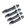 8Pcs Bright Black Door Handle Cover Protector Set For 2015-2020 Toyota Hilux N80