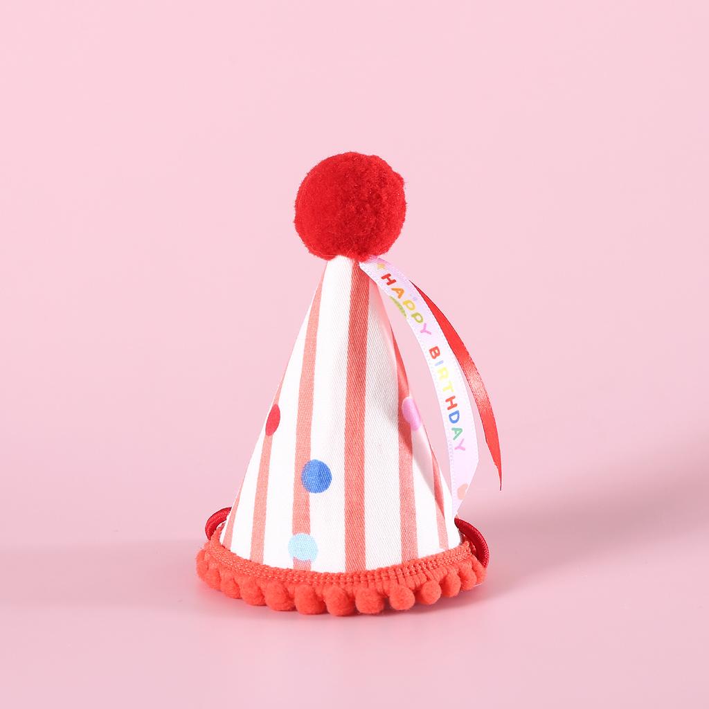 Conjunto de Bufanda y Sombrero de Cumpleaños para Mascotas Bufanda a Cuadros y Sombrero con Volantes Accesorios Temáticos para Fotografía para Gatos y Perros Adorable Set de Babero y Bufanda