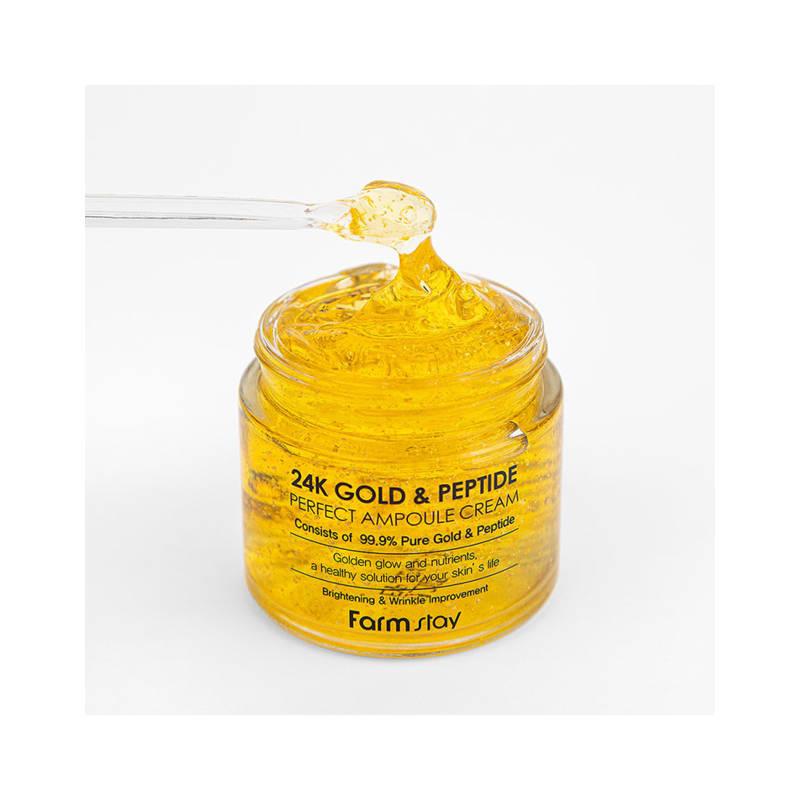 Krem w ampułce Perfect z 24-karatowym złotem i peptydami 80ml