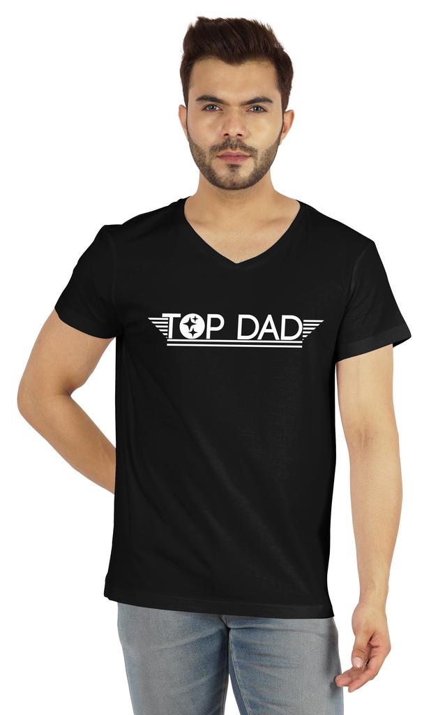 Inkmeso Baumwoll-Jersey-T-Shirt für Herren s Grafikdruck   Bester Papa   T-Shirt für Vatertag