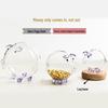 Mini Golden Bean Borosilicate Glass Piggy Bank & Wishing Bottle