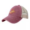 Vancouver Hockey Retro Canucks Skate Cowboy Mesh Baseball Cap Sun Hat For Children Birthday New In The Hat Unisex Women's