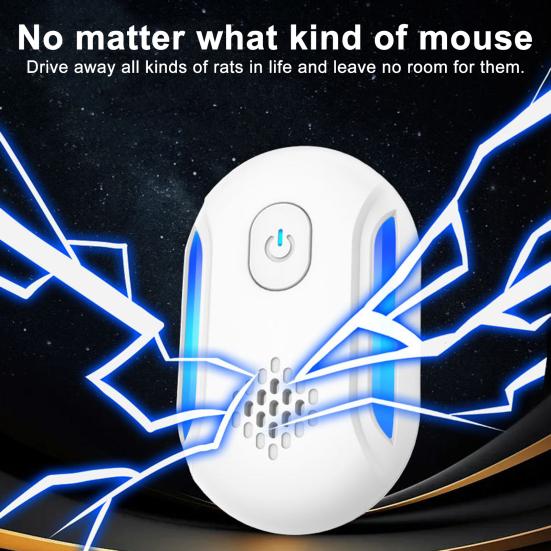 1/2/4/6 Stück Ultraschall-Schädlingsbekämpfer, Hochleistungs-360-Grad-Schutz, Insektenbekämpfungsgerät, energiesparender Mückenabwehr