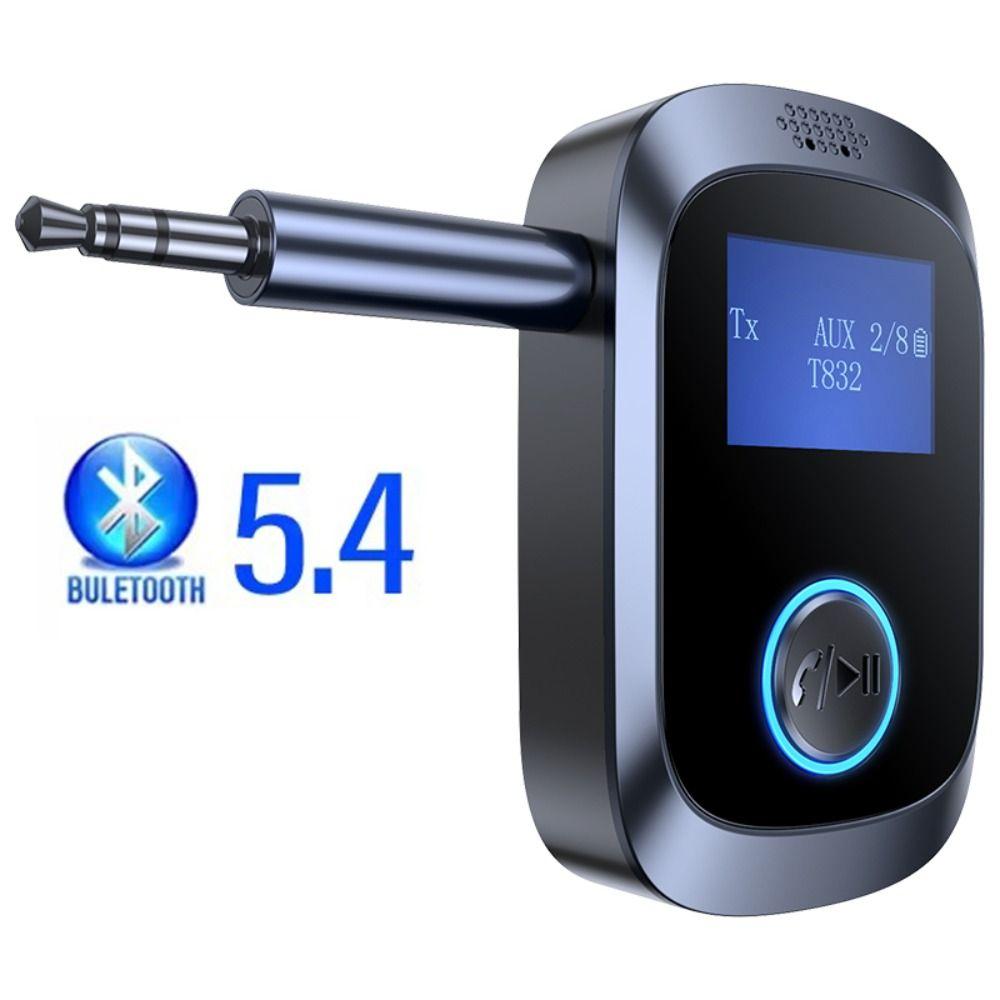 

Світлодіодний цифровий дисплей Бездротовий аудіоадаптер 2 в 1 Bluetooth 5.4 приймач-передавач