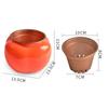 Mini Succulent Planter Tabletop Vase Self-watering Hydroponic Plants Pot Self Watering Flowerpot Indoor Home Office Bonsai Decor