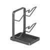 2026 Kitchen Pot Lid & Spatula Holder Rack - New Model for Thick Lids & Cutting Boards