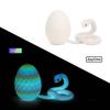 30cm 3D Printed Snake With 8.5cm Egg Mobility Simulate Snake Ornament Cool Funny Figurine For Home Office Desktop Home Decor