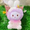 Longeared Plush Rabbit Toy Cute Cartoon Doll Girls Kids Companion Birthday Gift