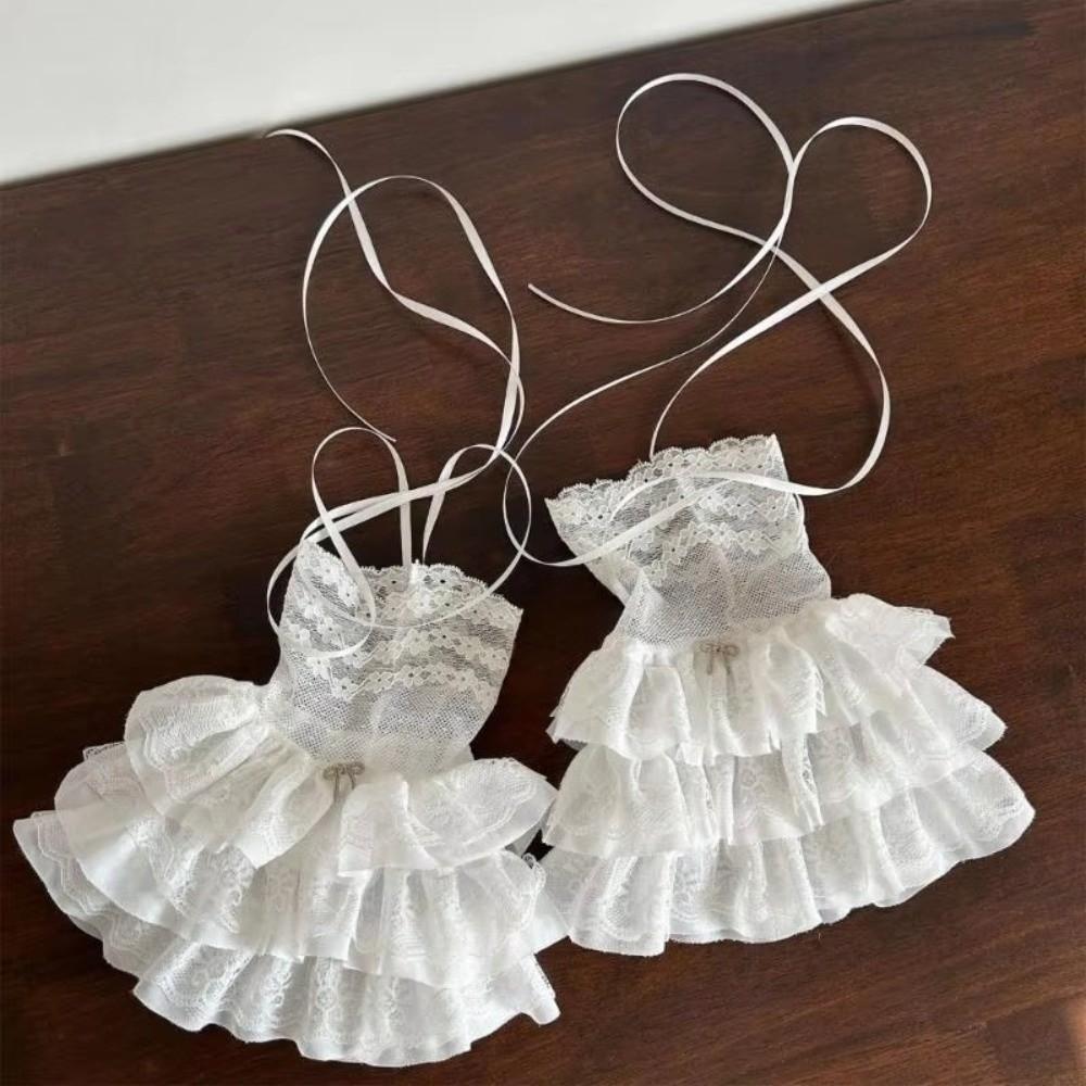 Sweet Ruffle Lace Leg Warmer Stretchy Comfortable Boot Socks Sheer Mesh Leg Socks